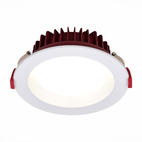 ST752.548.07 Св-к встр. Белый LED 1*7W 4000K 560Lm Ra80 100° IP44 D115xH47 100-240VV Встраиваемые светильники фото 4