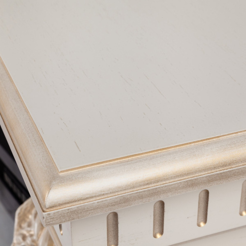 Электрокамин RealFlame Diva 33 WT белый дуб с золотой патиной с очагом Firespace 33 S IR фото 3