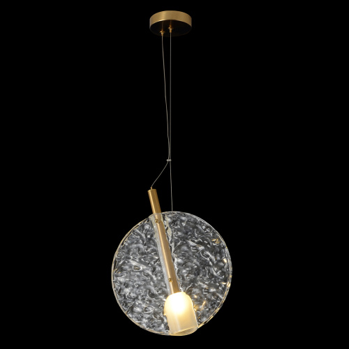 Светильник подвесной Crystal Lux FROZEN SP1 BRASS фото 2