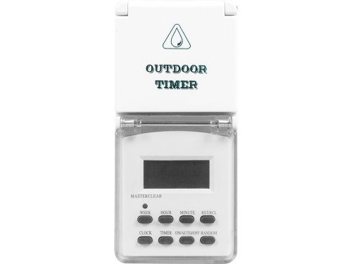Розетка с таймером Feron TM23 недельная электронная мощность 3500W/16A IP44 фото 4