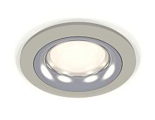 Комплект встраиваемого светильника Ambrella light Techno Spot XC7623003 SGR/PSL серый песок/серебро полированное (C7623, N7012)