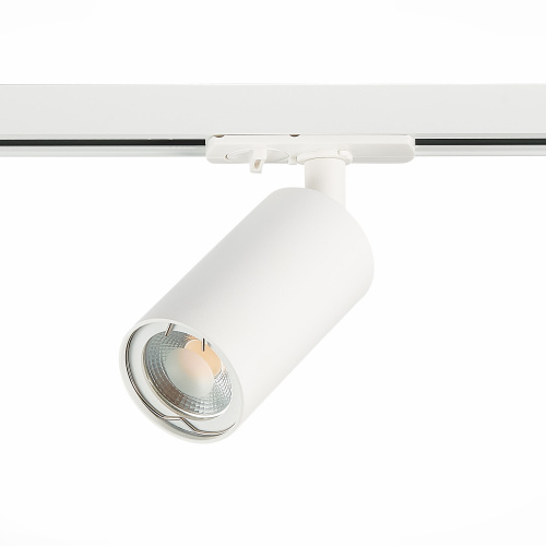 ST300.506.01 Св-к трек. Белый GU10 1*50W  IP20 L100xW54xH142 220V Без ламп BASE фото 5