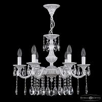 Люстра с хрустальными подвесками AL78101/6/175 A WMN Bohemia Ivele Crystal (Богемия Ивеле Кристалл)