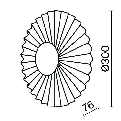 Настенный светильник (бра) Maytoni MOD233WL-L11BS3K фото 2
