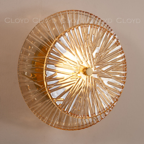 Бра Cloyd HELION-D W1 / Ø20 см - латунь (арт.20307) фото 3