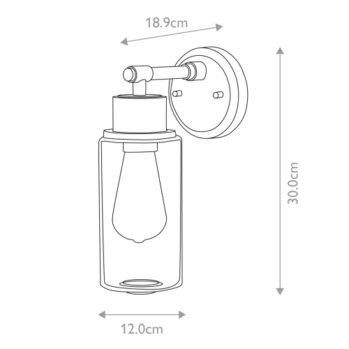 Бра Elstead Lighting, Арт. BATH-MORVAH1-PC фото 3