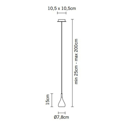 Подвесной светильник D75A0101 фото 3