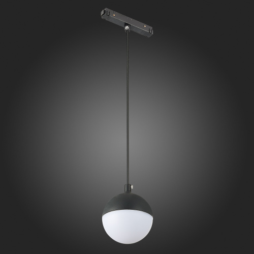 ST358.443.07 Магнитный трековый светильник подвесной Черный LED 1*7W 4000K 520Lm Ra>80 120° IP20 D90 SKYLINE 48 фото 3