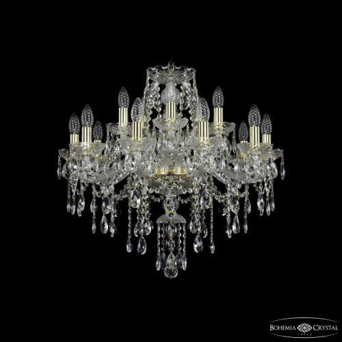Люстра хрустальная 1415/10+5/220 G Люстра хрустальная 1415/10+5/220 G