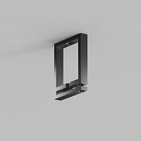 TR5518-BK Накладное крепление гибкого трека-ремня Belty, серия Base, H50мм, IP20, черный, пластик