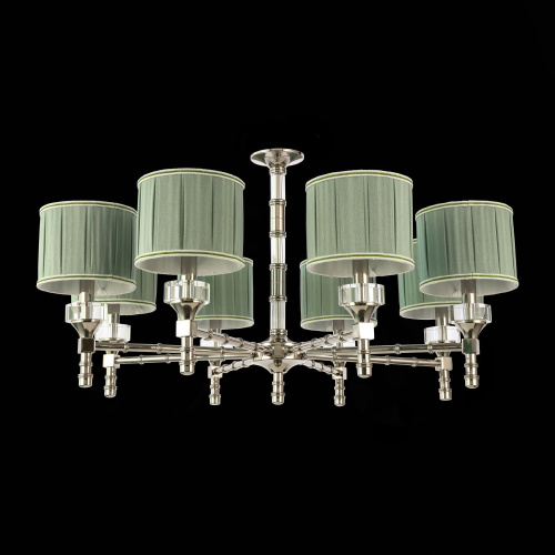 SL1121.103.08 Люстра подвесная ST-Luce Никель/Оливковый E14 8*40W OLEO фото 6