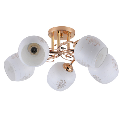 Потолочный светильник Escada 1121/5PL E27*40W Gold фото 2