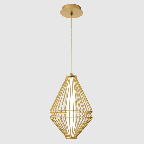 Светильник подвесной Crystal Lux CUADRA SP18W LED GOLD фото 7
