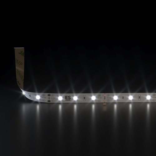 Светодиодная лента 24 В 4,8 Вт/м 60 Led/м 2835 IP20, дневной белый 4200K, 5 м Лента светодиодная 24V 4,8W 60Led 2835 IP20 дневной белый, 5м фото 2