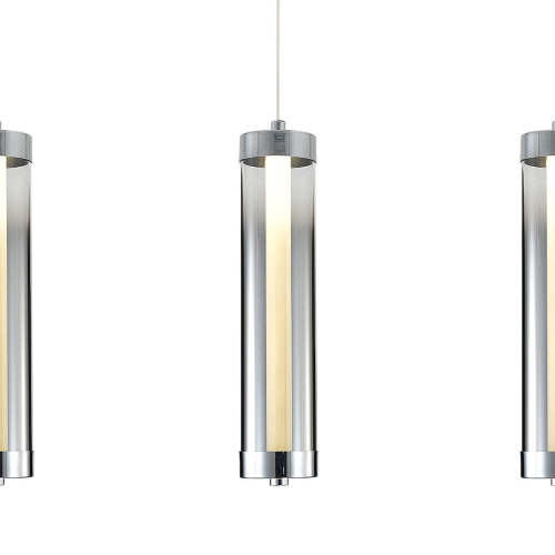 Подвесной светодиодный светильник Indigo Rilucente 11061/3P Chrome V000148L фото 3