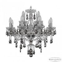 Люстра хрустальная 1415/8+4/200 Ni K731