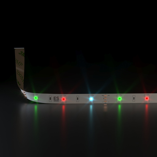 Светодиодная лента Бегущая волна 12 В 7,2 Вт/м 30 Led/м 5050 IP20, RGB 5 м Лента светодиодная 12V 7,2W 30Led 5050 IP20 бегущая волна, 5м фото 2