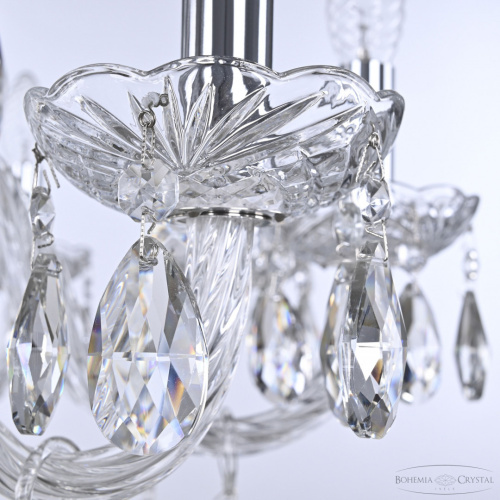 Люстра хрустальная 118/10/240 Ni Bohemia Ivele Crystal (Богемия Ивеле Кристалл) фото 5