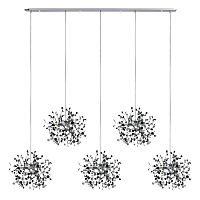 Комплект с подвесной люстрой Lightstar Extra (721134-5+572164-1) L5PL721134