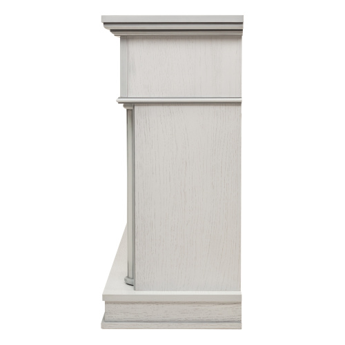 Каминокомплект PASADENA/АТЛАНТИДА Белый дуб с серебряной патиной с очагом Электроочаг JOKER/ДЖОКЕР 52 фото 10