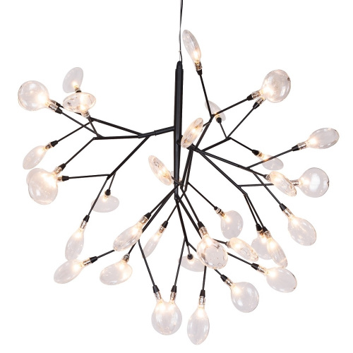 Светильник подвесной Crystal Lux EVITA SP36 BLACK/TRANSPARENT фото 3 Светильник подвесной Crystal Lux EVITA SP36 BLACK/TRANSPARENT фото 3