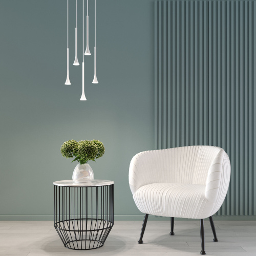 Светильник подвесной светодиодный Hall 5W 4000K белый 50314 LED фото 2