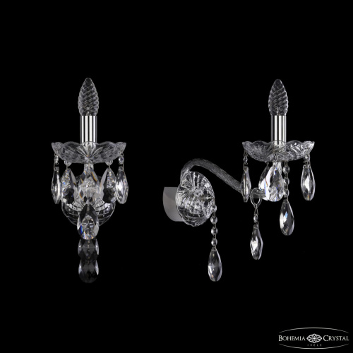 Бра хрустальные 1415B/1/200/XL Ni