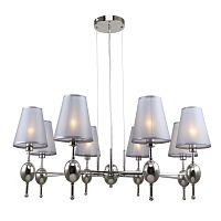 Подвесной светильник Escada 2106/8S E14*40W Nickel