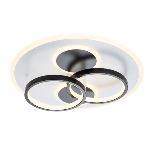 Потолочный светильник Escada 10235/4 ROUND LED*85W Black/White фото 4