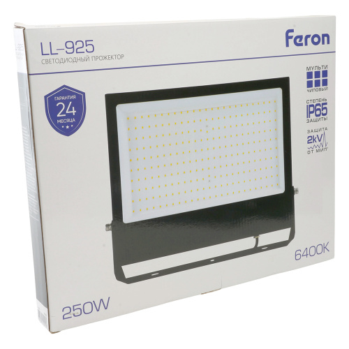 Светодиодный прожектор Feron LL-925 IP65 250W 6400K фото 9