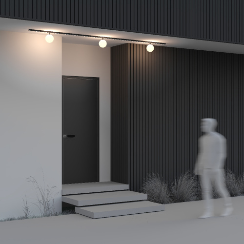 Уличный трековый светильник Outdoor O-TR01-2-S-9WB3K фото 10