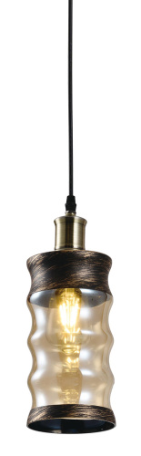 Подвесной светильник Escada 1102/1 E27*60W Wenge/Bronze