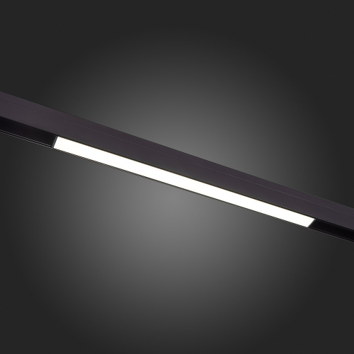 ST360.436.12DIM Магнитный трековый светильник Черный LED 1*12W 3000K 780Lm Ra>90 120 IP20 L406xW22xH SKYLINE 48 фото 3