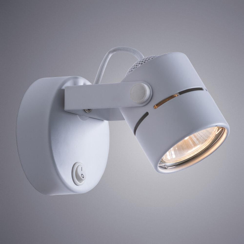 Настенный светильник Arte Lamp A1311AP-1WH фото 2