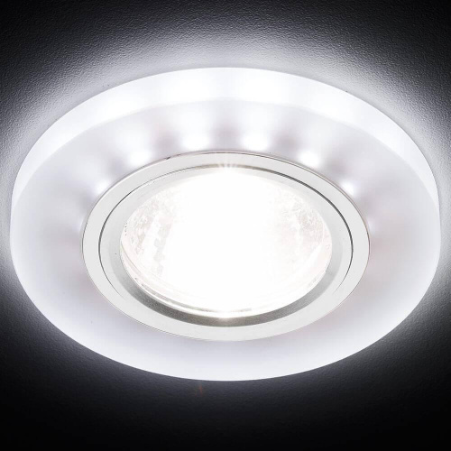 Встраиваемый светодиодный светильник Ambrella light Led S214 WH/CH/WH фото 2