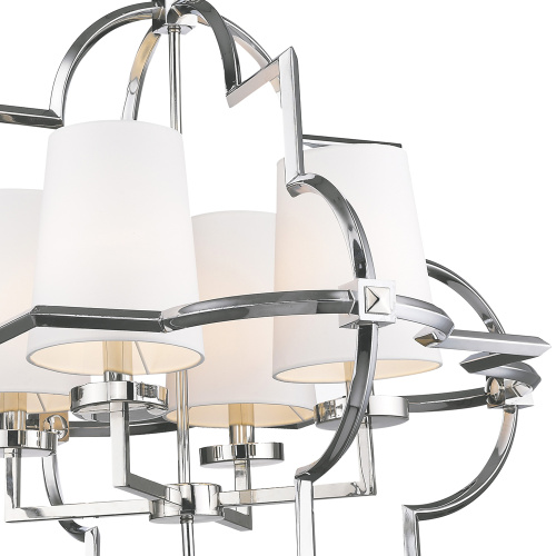 Люстра Mandeville L nickel фото 3 Люстра Mandeville L nickel фото 3