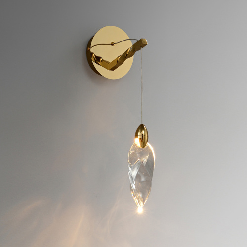 Настенный светильник MT9176-1W titanium gold фото 2