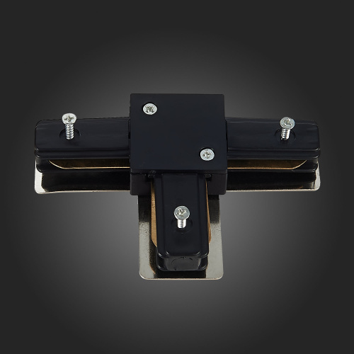 ST002.439.00 Коннектор T-образный ST-Luce Черный BASE фото 3