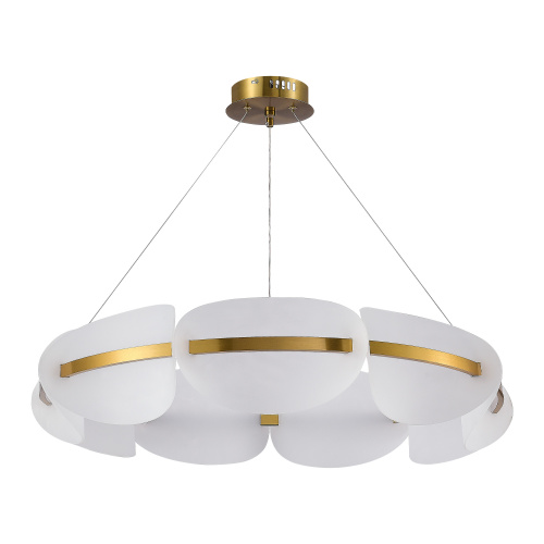 SL1304.203.56 Люстра подвесная ST-Luce Золотистый/Белый LED 1*56W 3000K ETOILE фото 4