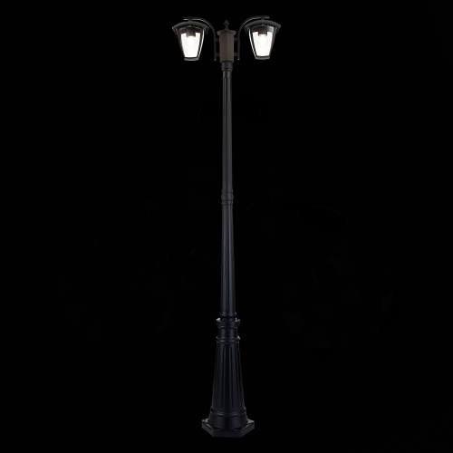 SL081.405.02 Светильник уличный наземный ST-Luce Черный/Черный, Прозрачный E27 2*40W SIVINO фото 2