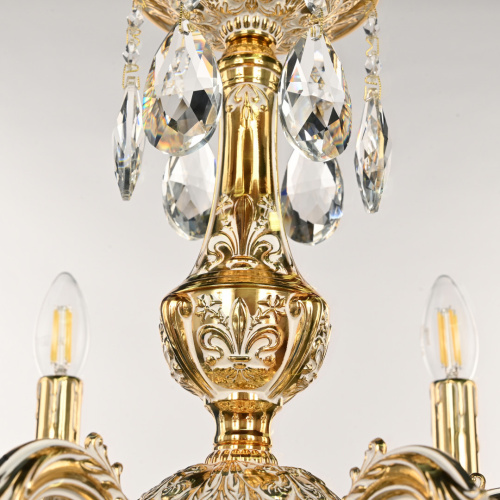 Люстра с хрустальными подвесками AL79101/6/175 A GW Bohemia Ivele Crystal (Богемия Ивеле Кристалл) фото 7