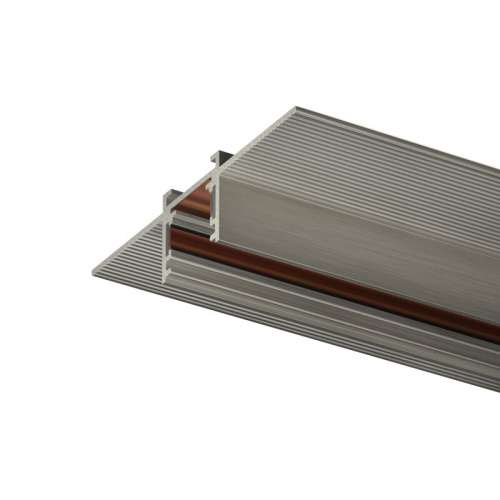 Трек SHINE HIDE для ГКЛ 12,5мм, 2м, 48В DC, IP20, цвет темный никель, алюминий фото 3