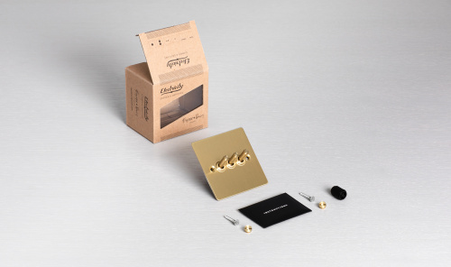 Выключатель 3G Toggle Smoked Bronze фото 2