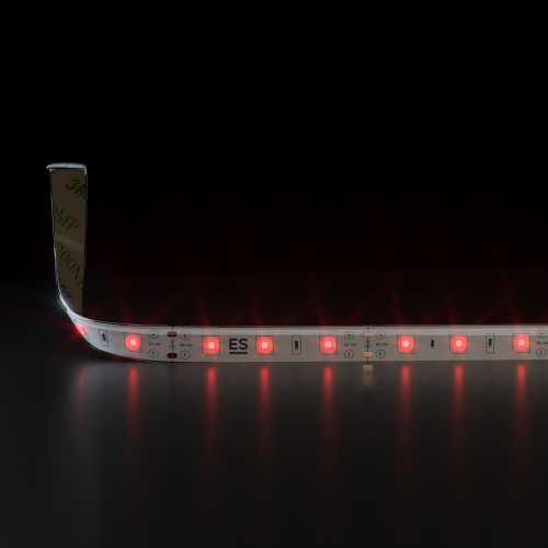Светодиодная лента 12 В 4.8 Вт/м 60 Led/м 2835 IP65, красный, 5 м Лента светодиодная 12V 4,8W 60Led 2835 IP65 красный, 5м фото 2