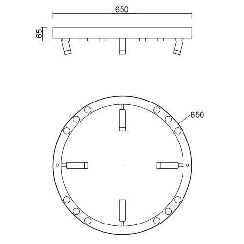 Потолочный светильник Vele Luce Satellite VL7172L12 фото 4