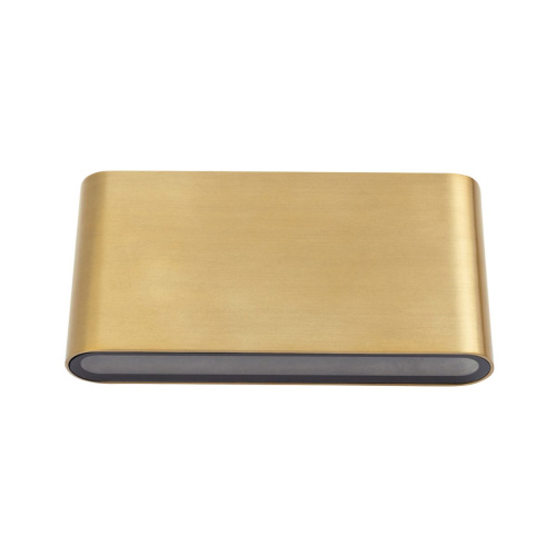 Уличный настенный светильник Nowodvorski Semi Led M Brass 11366 фото 6