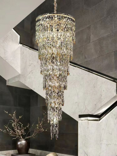 Люстра подвесная The Empress Gold FL1061-32P фото 6 Люстра подвесная The Empress Gold FL1061-32P фото 6