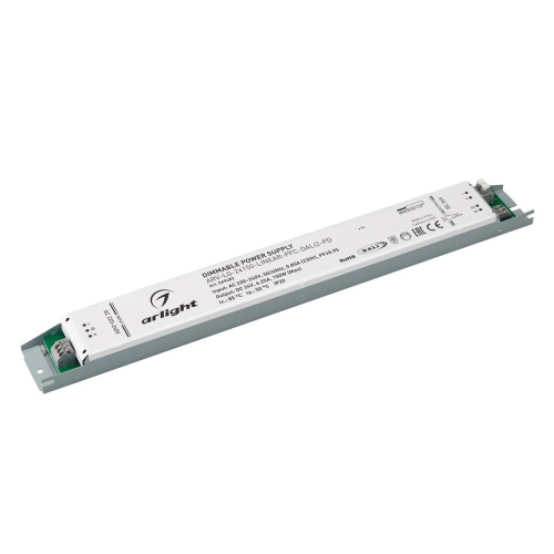 Блок питания ARV-LG-24150-LINEAR-PFC-DALI2-PD (24V, 6.25A, 150W) Arlight 049482