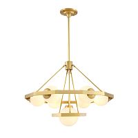 Люстра Cloyd KARASS C7 / Ø81 см - латунь (арт.10140)