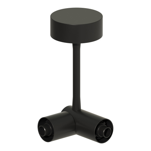 ST1602.439.00 Потолочный токопроводящий угловой соединитель ST-Luce Черный TECHNO фото 3